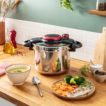 Load image into Gallery viewer, Tefal ClipsoMinut' Easy 9L Stainless Steel Pressure Cooker - Room+
