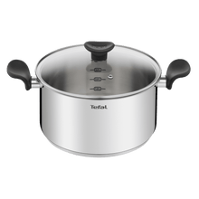 Load image into Gallery viewer, Tefal Primary Stainless Steel Stew Pot with Lid 24 cm - Room+
