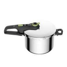 Load image into Gallery viewer, Tefal Secure Trendy Pressure Cooker 6L Stainless Steel - Room+
