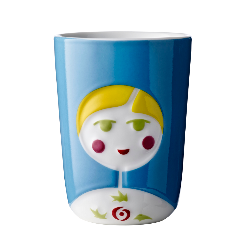 Folklore Double Wall Porcelain Cup - Sofia (Russia)