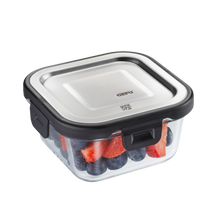 Load image into Gallery viewer, GEFU Square Food Storage Container Milo - 300 ml
