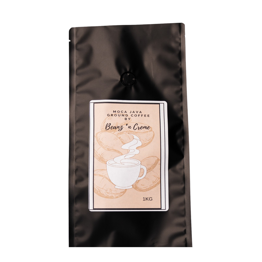 Moca Java Blend Ground Coffee 1kg