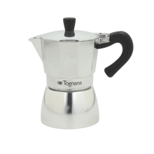 Load image into Gallery viewer, Tognana 3 Cup Grancucina Coffee Maker - Silver

