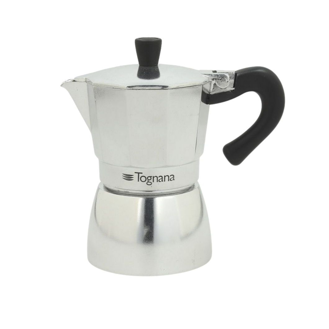Tognana 3 Cup Grancucina Coffee Maker - Silver