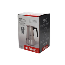 Load image into Gallery viewer, Tognana 4 Cup Riflex Coffee Maker
