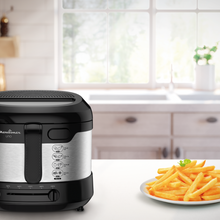 Load image into Gallery viewer, Moulinex Uno M Fixed Bowl Stainless Steel Deep Fryer
