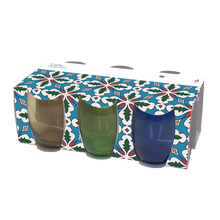 Load image into Gallery viewer, Tognana Glasses Tulip Multicolour 400ml - Set of 6
