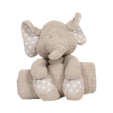 Load image into Gallery viewer, B-Plush Toy with Blanket Zimbe the Elephant
