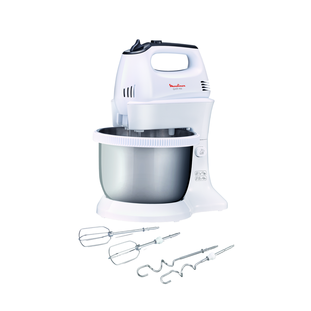 Moulinex Quick Mix Hand Mixer with Stainless Steel Bowl